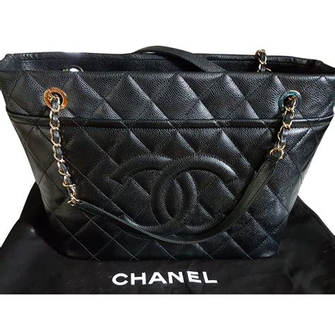 chanel sac shopping cuir|Chanel stores near me.